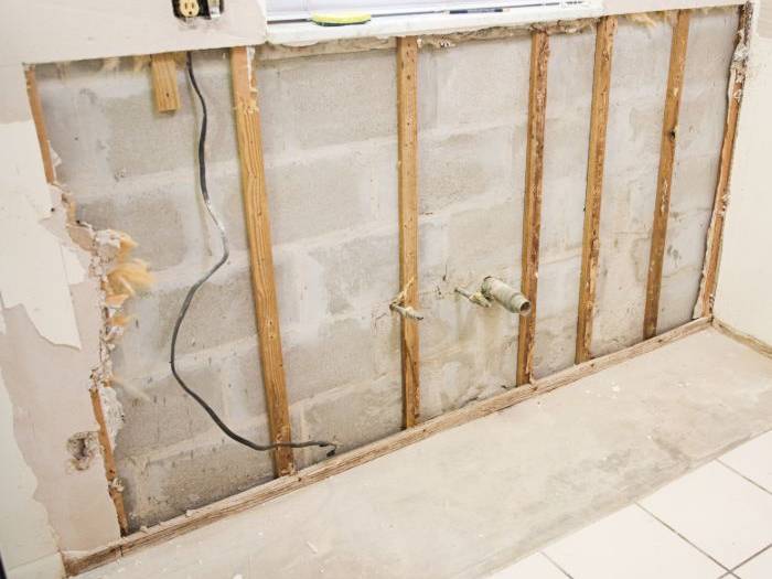 water damage restoration after a public adjuster's inspection