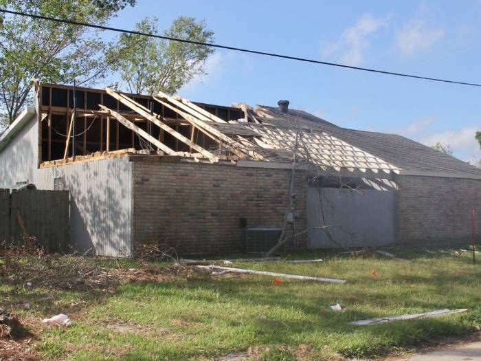 claims settlement after storm damage